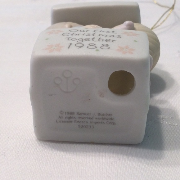 Precious Moments Porcelain 1st Christmas Ornament - Picture 4 of 6